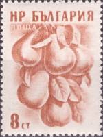 (1957-009) Марка Болгария "Груши"   Фрукты (3). Марки 1956-004-007 II Θ