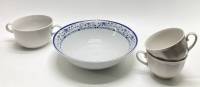 Салатник + супница + 2 кружки, фарфор