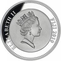 (№2010) Монета Фиджи 2010 год 1 Dollar (Яков I - английский перевод Библии)