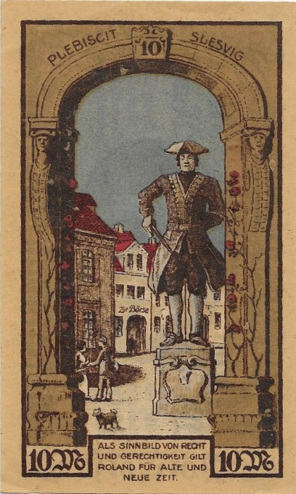 (№1920) Банкнота Германия 1920 год &quot;10 Mark&quot;