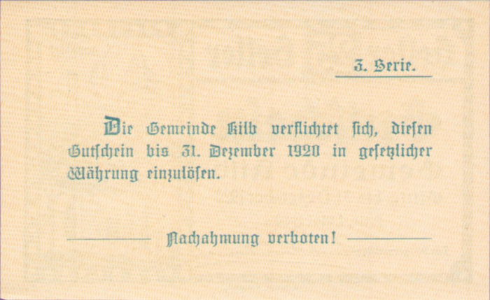 (№1920) Банкнота Австрия 1920 год &quot;25 Heller&quot;