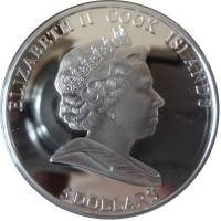 () Монета Острова Кука 2011 год 5 долларов ""   AU