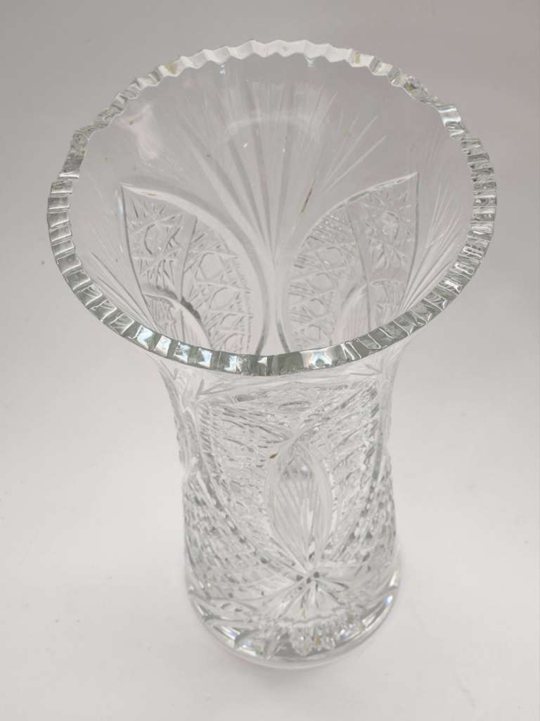 Ваза хрусталь 25 см для букета