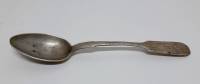 Ложка чайная, серебро 84 пр., 15 см., Россия до 1917 г. (сост. на фото)