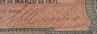 (№1871P-S292a.1) Банкнота Уругвай 1871 год "20 Pesos"