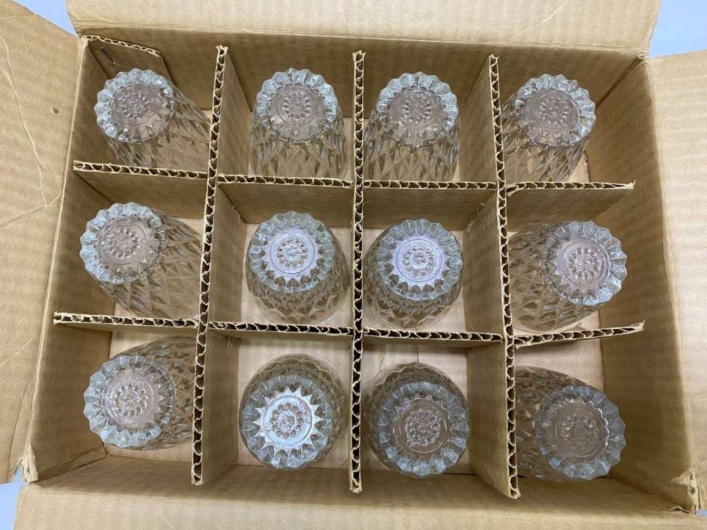 Стопки СССР 12 шт, стекло