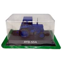Тракторы история люди машины модель ЛТЗ 55А в коробке-блистере без журнала