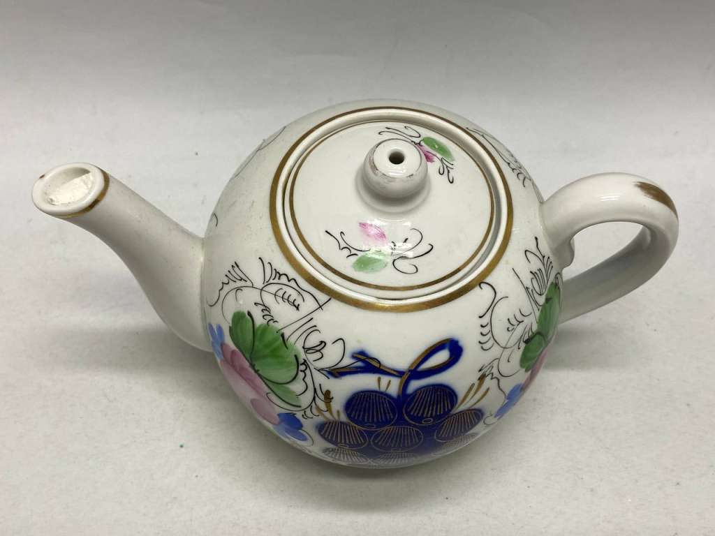 Чайник заварочный фарфоровый Кузяевск
