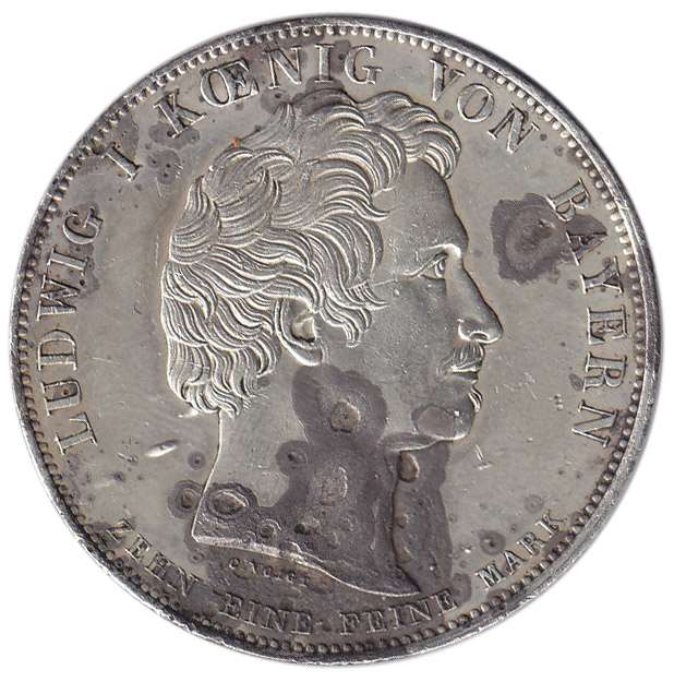 () Монета Германия (Пруссия) 1828 год   &quot;&quot;     F