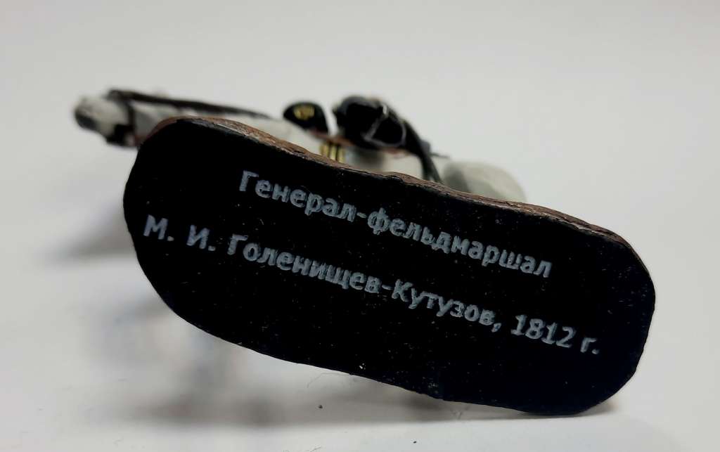 Оловянный солдатик &quot;Генерал-фельдмаршал М.И. Голенищев-Кутузов, 1812г.&quot;