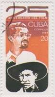 (1986-052) Марка Куба "Аугусто С. Сандино"    25 лет Сандинисткого движения в Никорагуа III Θ