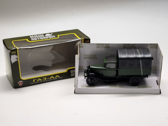 Масштабная модель ГАЗ АА 1:43 Наш автопром в коробке