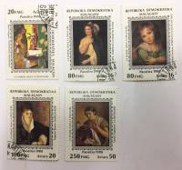 --  Набор марок Мадагаскар 5 шт.  Гашёные , III Θ