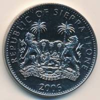 () Монета Сьерра-Леоне 2006 год 1  ""   Медь-Никель  UNC