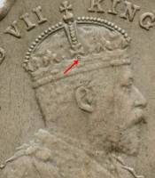 (№1906km504) Монета Индия 1906 год 1 Anna