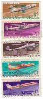 (1966-) Лист (9 м 3х3) СССР "Авиапочта. Воздушный транспорт СССР"      III O