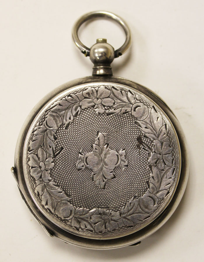 Часы карманные Gordon Watch, серебро 84, Англия, сер. 19 века, на реставрацию