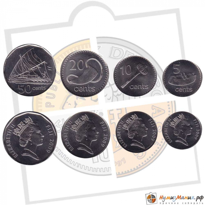 () Монета Фиджи 2009 год &quot;&quot;   UNC