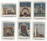 1940-32 36 39 42 46 47 Серия Набор марок 6 шт СССР Павильоны  Сельхозяйственная выставка III O