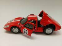 Модель авто 1:43 Porsche 904 GTS Hongwell красная