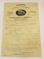 Страховой полис Русского СО 1891 год, выдан П.И. Любарской, №1403362, VF