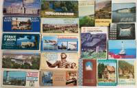Наборы открыток 19 шт Города республик СССР России полные комплекты 