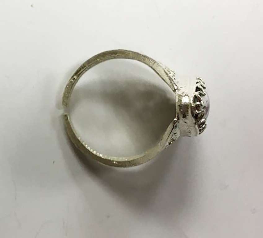 Перстень "Финифть", серебрение (сост. на фото)