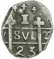 (№1823km8.1) Монета Гондурас 1823 год 1 Real