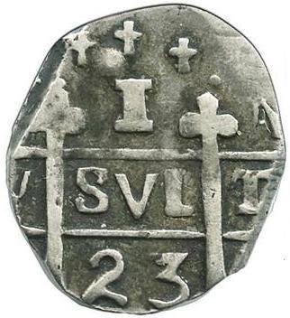 (№1823km8.1) Монета Гондурас 1823 год 1 Real