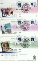 2007-  Набор ПК ом+сг, 3 шт Россия Выставка почтовых марок   , Печать ПД Марка