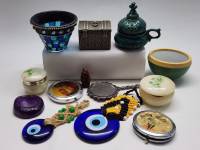 Шкатулки Зеркальца Турецкий глаз декор 13 предметов интерьера