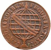 (№1802km234.1) Монета Бразилия 1802 год 40 Reacute;is