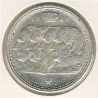(№1948km139.2) Монета Бельгия 1948 год 100 Francs (Фламандские легенды - медаль выровнять.)