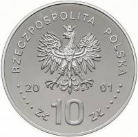 () Монета Польша 2001 год 10 злотых ""    AU