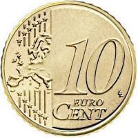 (2016) Монета Андорра 2016 год 10 центов   Серебрение  UNC