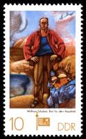 (1977-052) Марка Германия (ГДР) "Вольфрам Шуберт"    Выставка марок SOZPHILEX '77 II Θ