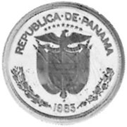 () Монета Панама 1983 год 14  ""   Медь-Никель  UNC