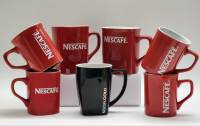 Коллекция чашек кружек Нескафе Nescafe 7 штук