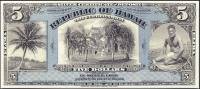 (№1895P-11p) Банкнота Гавайские острова 1895 год "5 Dollars"