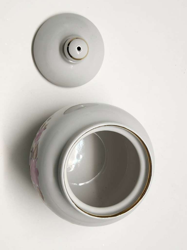 Сахарница фарфор Дулево СССР винтаж 