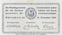 (№1920) Банкнота Австрия 1920 год "20 Heller"