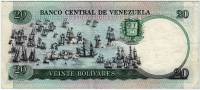 () Банкнота Венесуэла 1987 год 20  ""   UNC