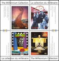 (№2000-45) Блок марок Канада 2000 год "Canada039s Культурной Ткани", Гашеный