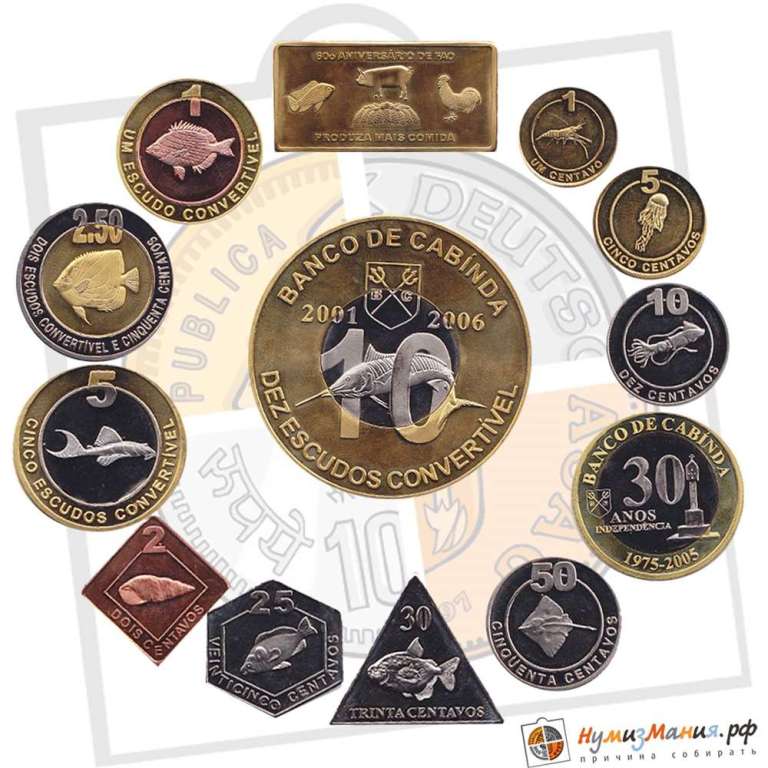 () Монета Кабинда  год &quot;&quot;   