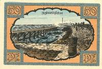 (№1921) Банкнота Германия 1921 год "50 Pfennig"