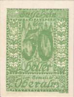 (№1920) Банкнота Австрия 1920 год "50 Heller"