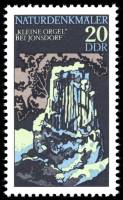 (1977-006) Марка Германия (ГДР) "Маленький орган"    Памятники природы II Θ