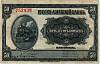 1919 Банкнота Харбин Русско-Азиатский банк 1919 год 50 копеек Паровоз   VF