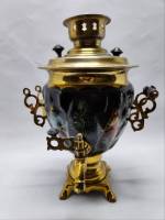 Самовар электрический расписной (нет ручки)