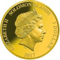 () Монета Соломоновы Острова 2017 год 1 доллар ""   UNC